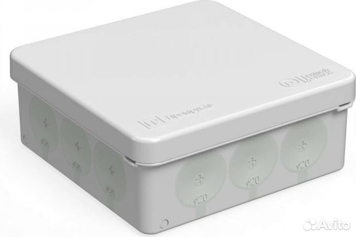 Распред.коробки Промрукав, 100х100х40