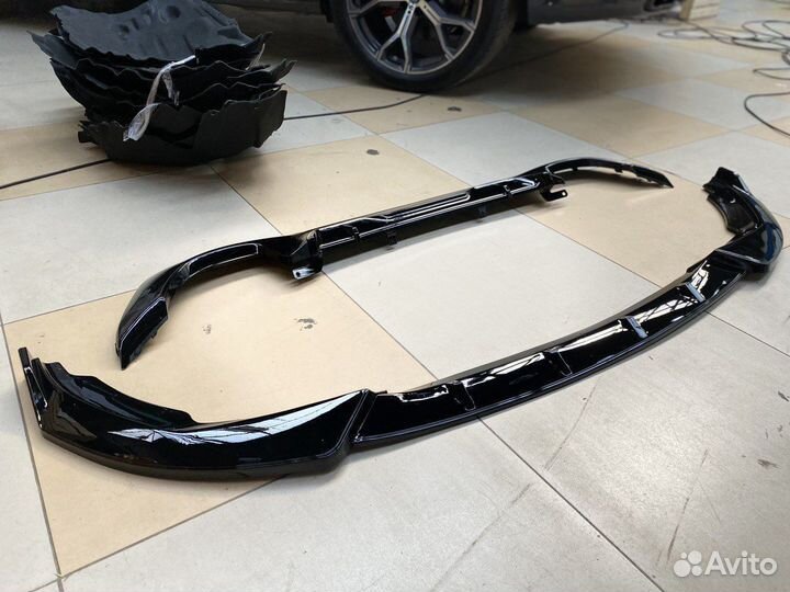 М сплиттер, диффузор 340 стиль BMW G20