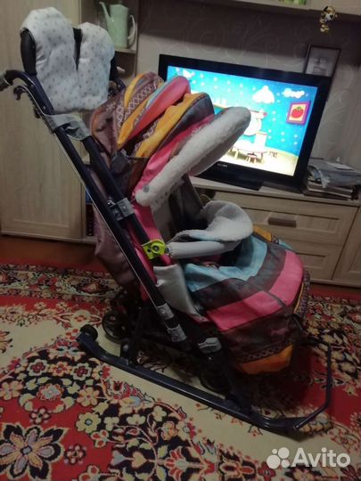 Санки коляска