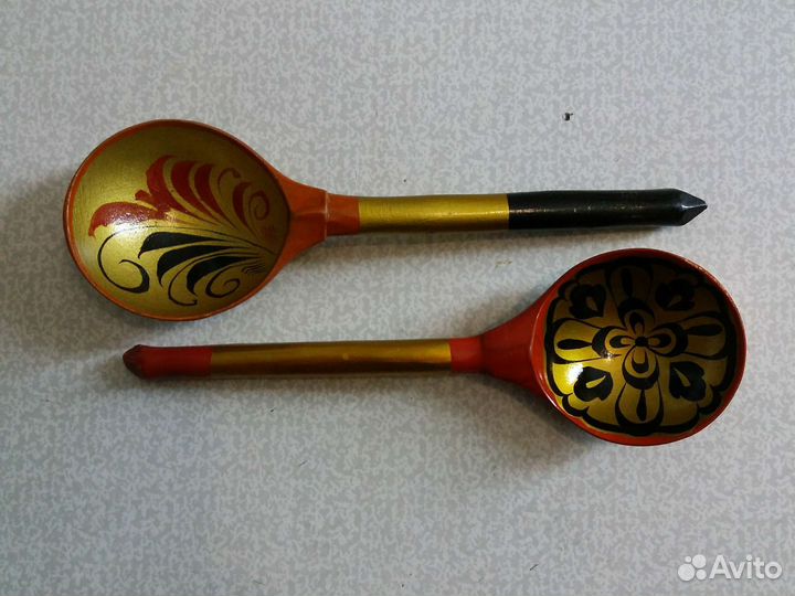 Деревянные ложки хохлома
