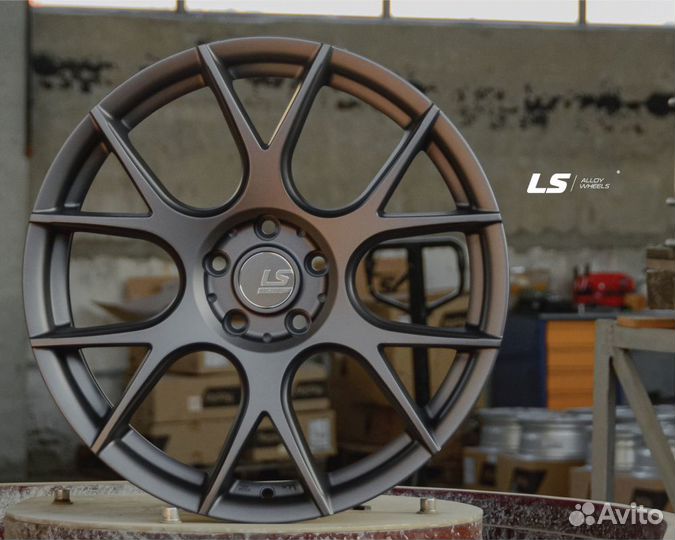 LS FlowForming RC07 8.5x19 5*112 ET35 DIA66.6 MGM Литой
