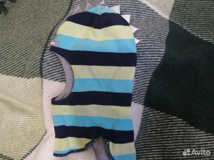 Шапка шлем осень-зима