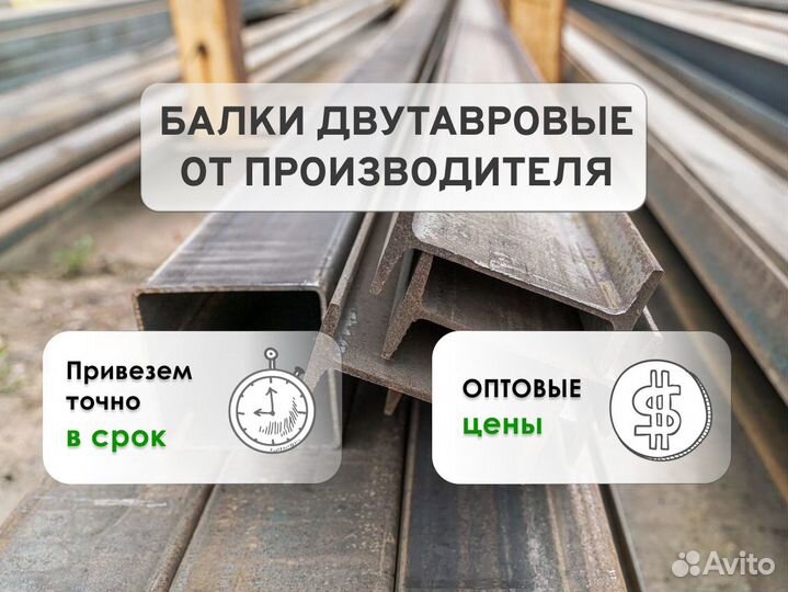 Балка двутавровая оптом