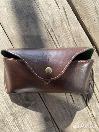 Чехол для очков кожаный