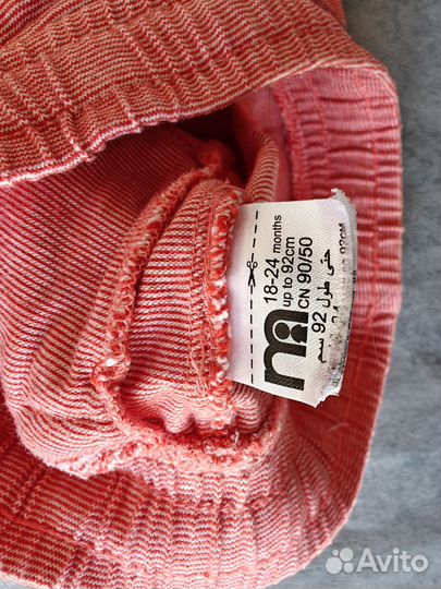 Детские шорты 92 размер mothercare