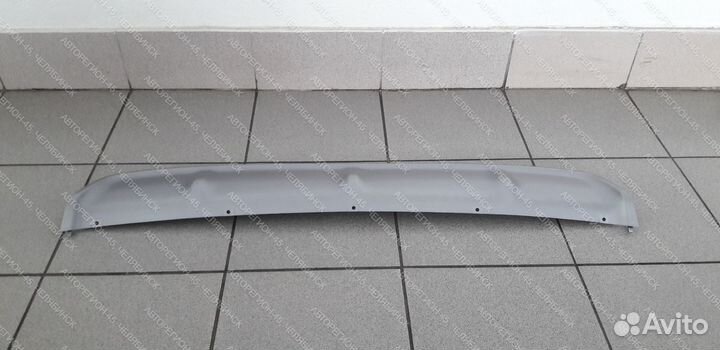 Накладка серебристая бампера заднего Х60 FL