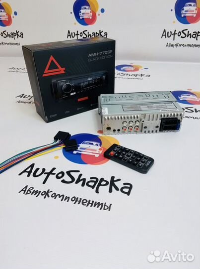 Магнитола Aura Amh-77dsp Black Edition