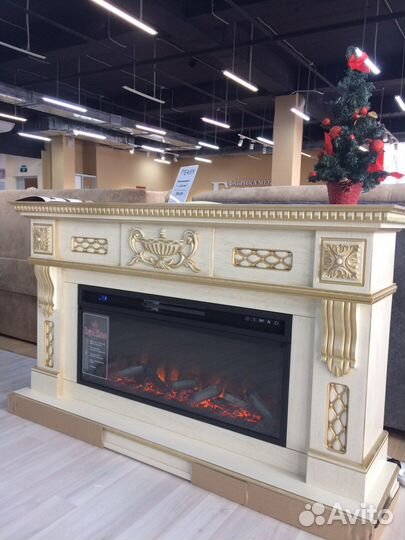 Камин электрический с порталом в наличии