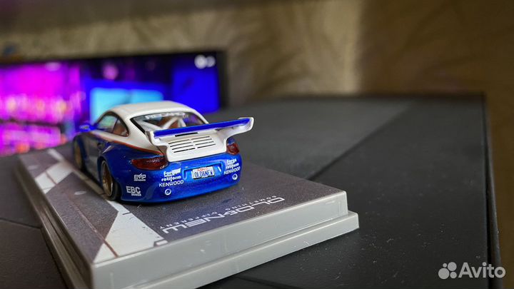 Модель Porsche old & new 997 Tarmac 1/64