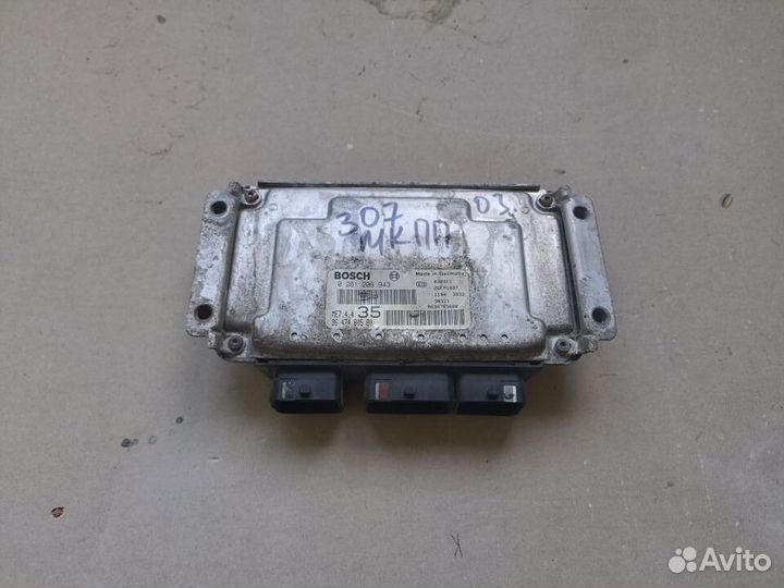 Блок управления двигателем Peugeot 307