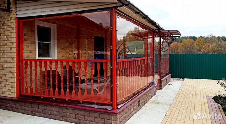 Мягкие окна для террас