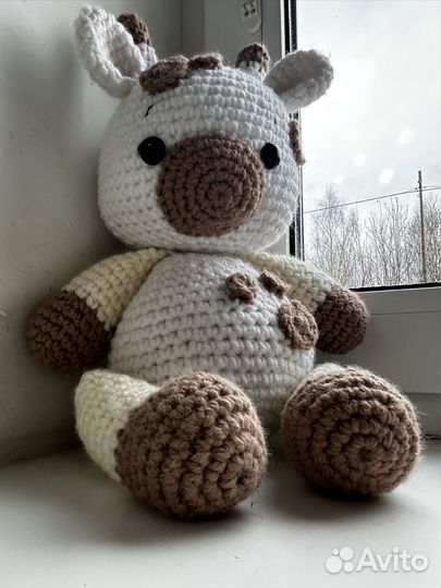 Вязаная корова