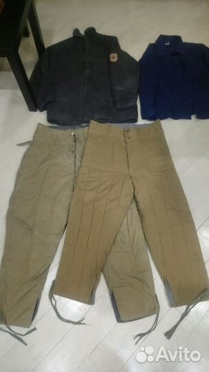 Штаны зимние рабочие ватник и танкистские