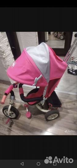 Детский трехколесный велосипед бу