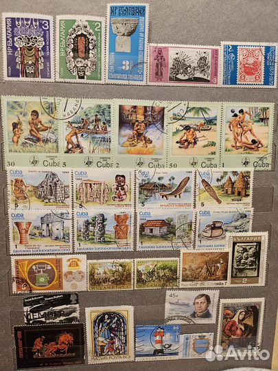 Марки разных стран