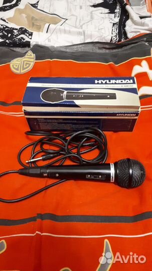 Динамический микрофон hyundai H-DM102