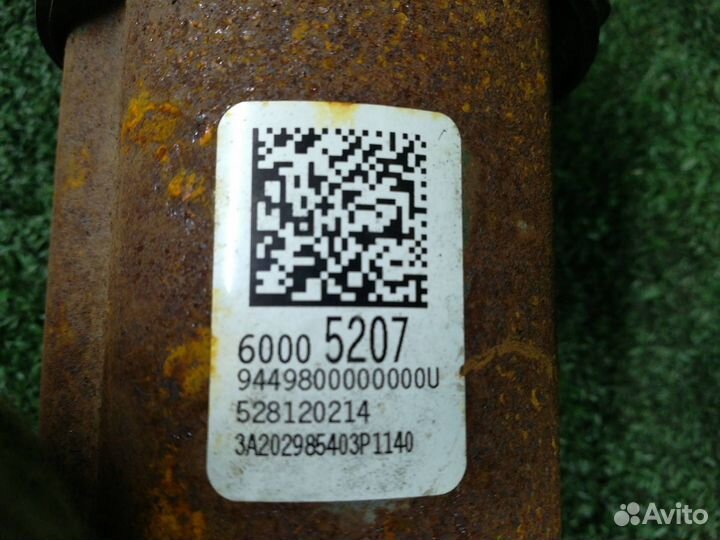 Полуось передняя левая (приводной вал, шрус) Chevr