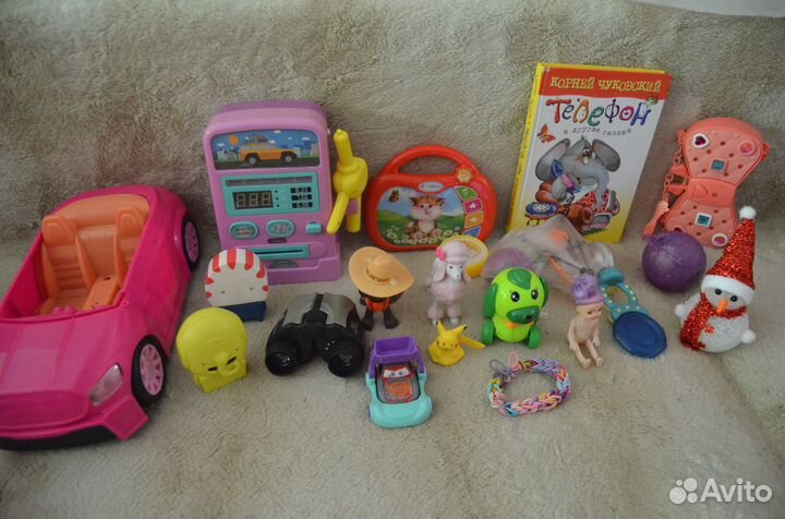 Детские игрушки пакетом бесплатно