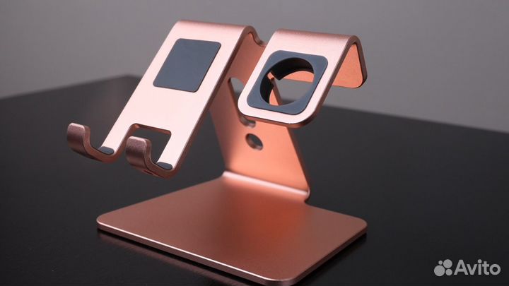 Алюминиевая док станция для apple watch и iPhone