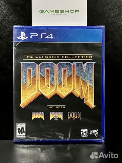 Doom The Classics Collection Limuted Run #395 PS4