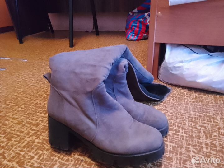 Ботильоны зимние