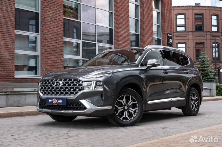 Hyundai Santa Fe 2.2 AMT, 2021, 35 659 км
