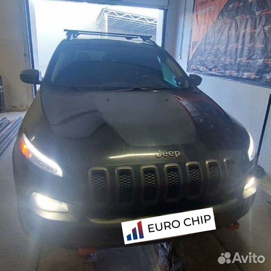 Чип тюнинг Jeep Cherokee 3.7 KJ 204 лс