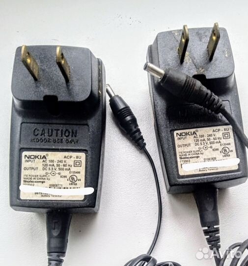 Зарядки для старых телефонов