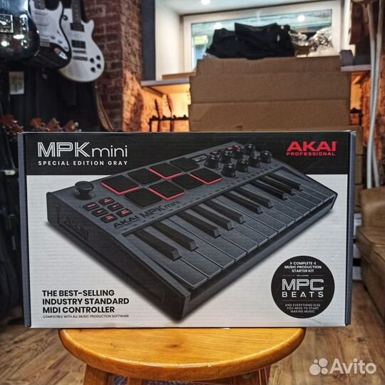 Akai MPK mini MK3 Grey Серая