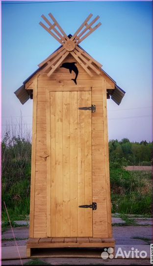 Уличный туалет с установкой HAT118