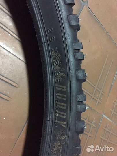Покрышки шипованные 26. Зимние