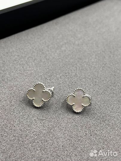 Серьги van cleef