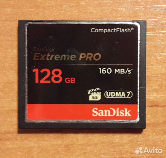 Карта памяти Sandisk Extreme Pro CompactFlash128Gb