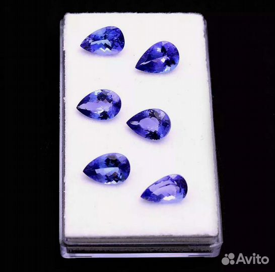 Природный топаз и аметист комплект