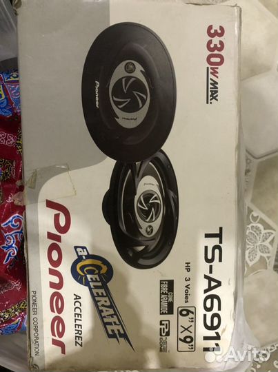 Автомобильная акустика pioneer