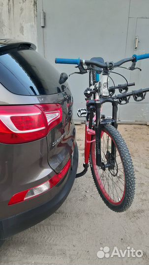 Крепление Inter для 3-х велосипедов на фаркоп