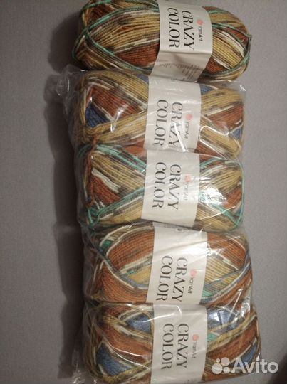 Пряжа YarnArt crazy color