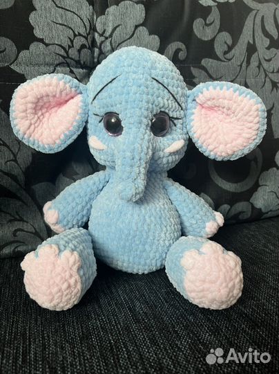 Плюшевый слоник