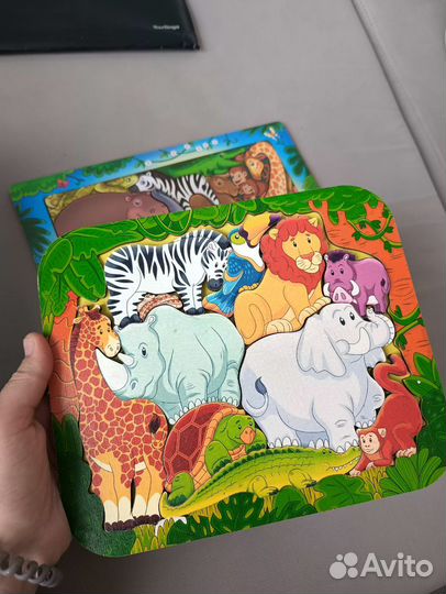 Деревянные пазлы