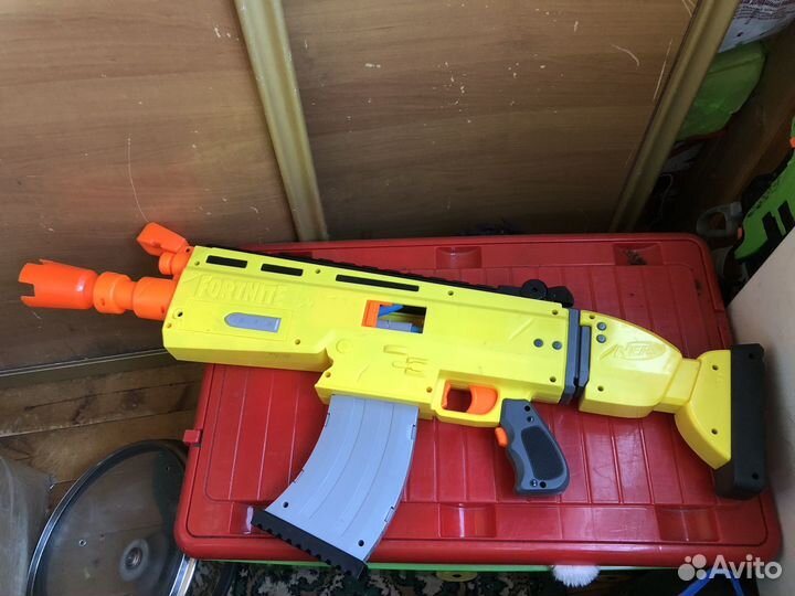 Ружье на батарейках fortnite