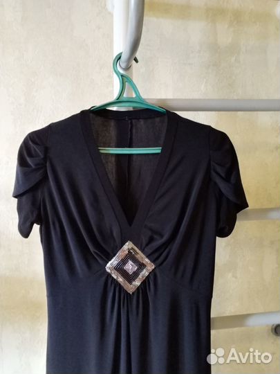 Маленькое черное платье с пайетками 48 50 Греция