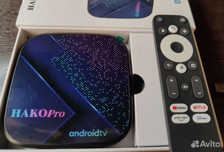 AndroidTVbox Hako pro(4-32Gb),AndroidTV 11,S905Y4