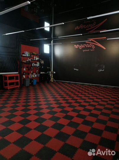 Модульное напольное покрытие для гаража