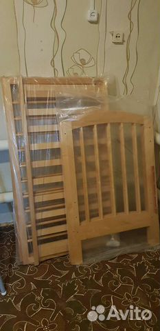 Детская кровать с рождения в комплекте с матрасом