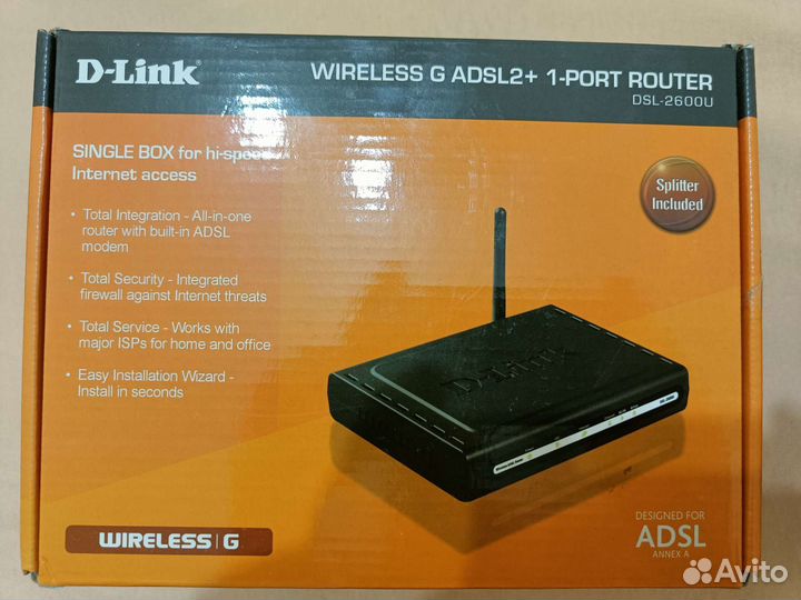 DSL 2600U роутер