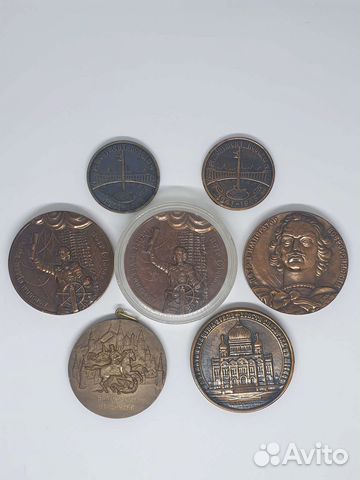 Медали настольные