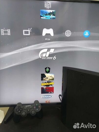 Ps3 super slim 500gb прошитая (hen) 30 игр