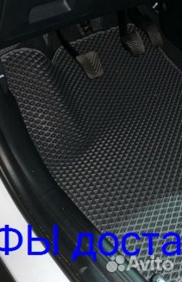 Эва Коврики 3D с бортами для авто