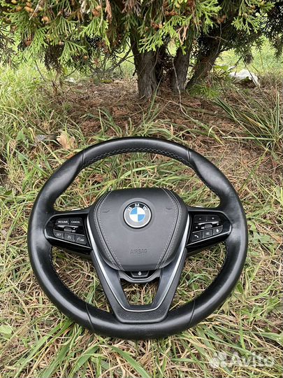 Руль на bmw G30 рестайлинг с обогревом
