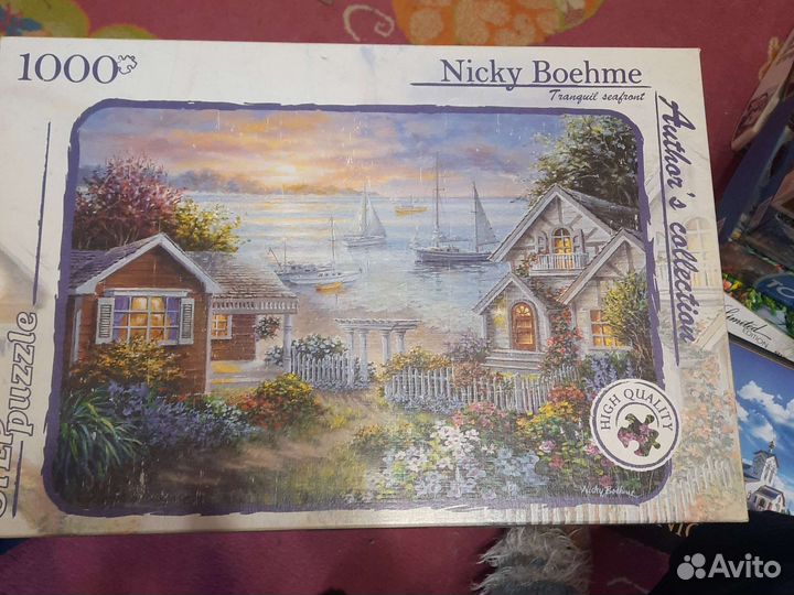 Пазлы на 1000 и 1500 деталей